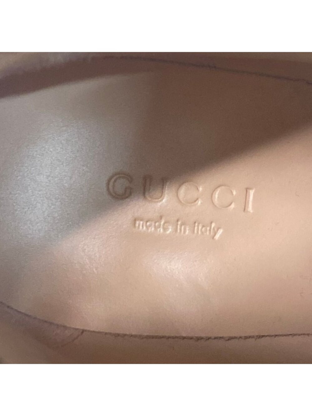 Gucci Short Boots 37 GG Supreme White Light Brown Multi Leather - Picture 5 of 8